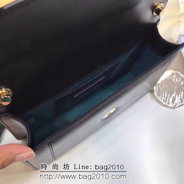 BVLGARI寶格麗 專櫃新款 蛇頭扣環 單層蛇頭包 鏈條單肩斜挎包 B39174 FYD1332